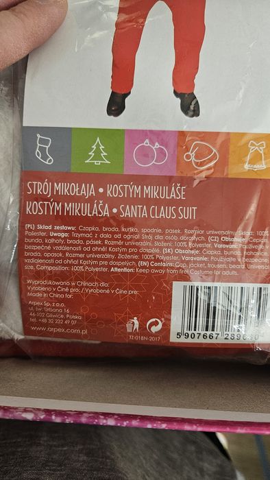 Strój Mikołaja NOWY