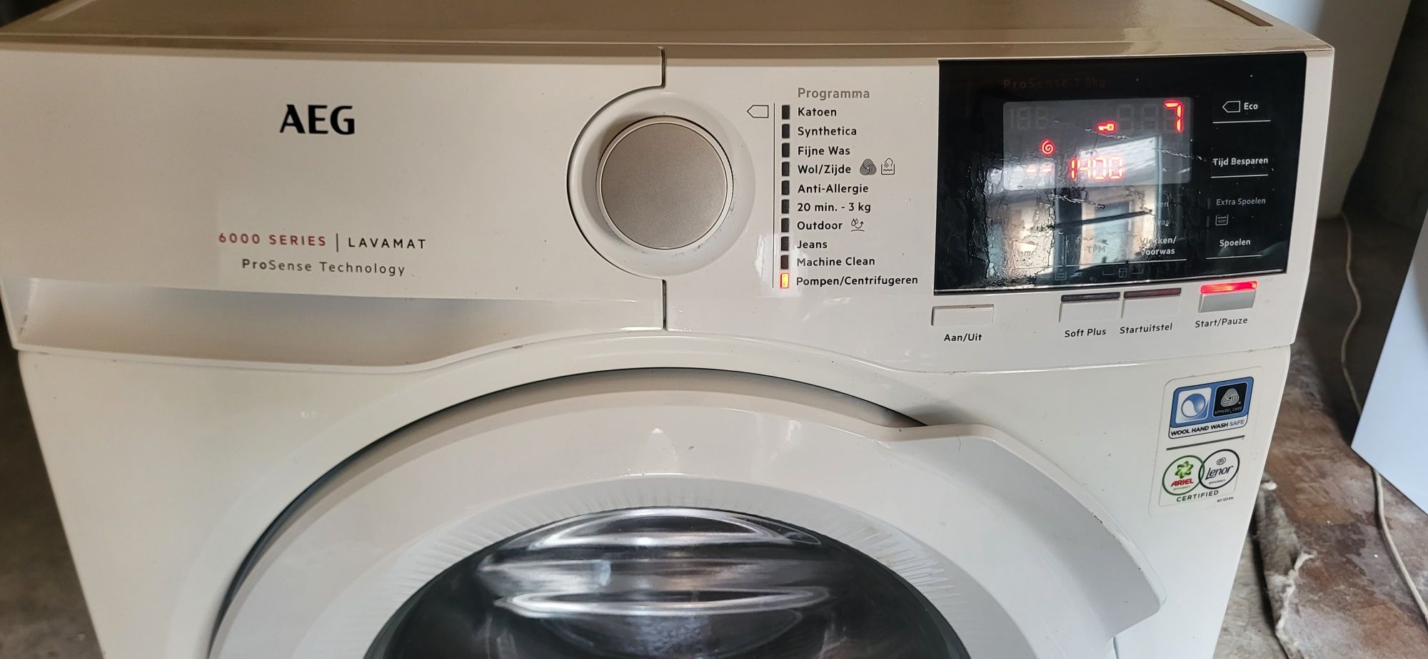 Пральна стиральна машина AEG 6000  8kg