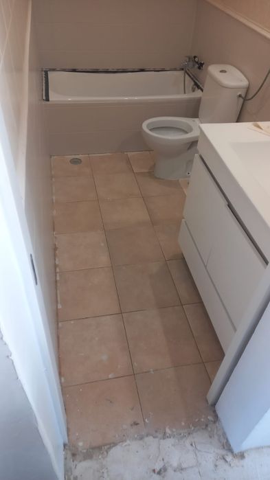 Remodelação de pisos flutuante