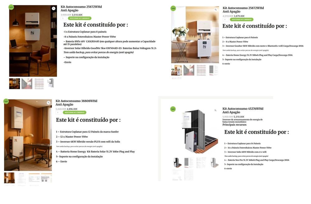 Kits solares anti-apagão black week friday aproveita