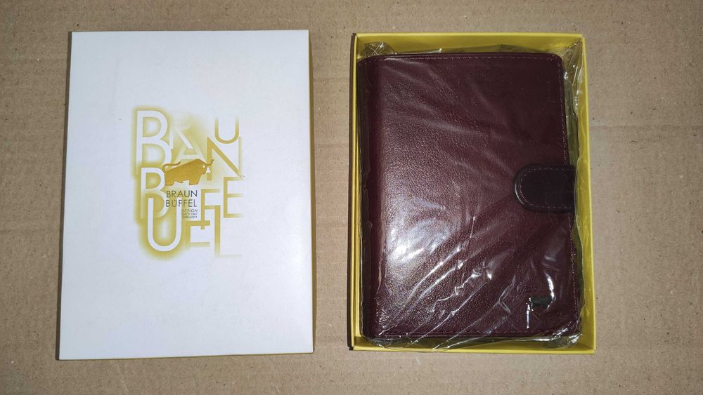 Портмоне, кошелек мужской, коричневый Braun Buffel BR-602 Brown
