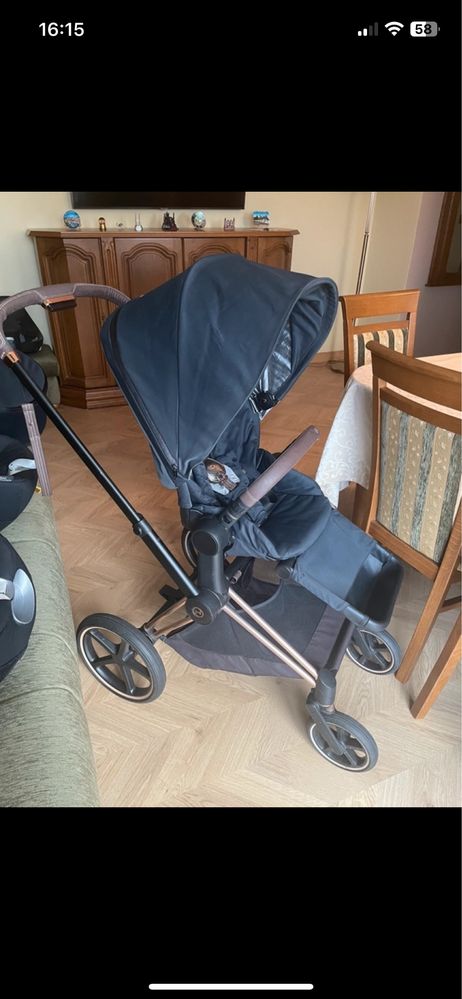 Spacerówka Cybex Priam 2.0 + adaptery