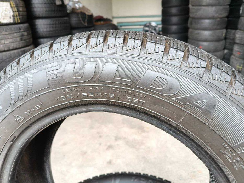 Fulda Kristall Montero 3 185/65r15 made in France 4шт, 7,3-7,5мм, ЗИМА