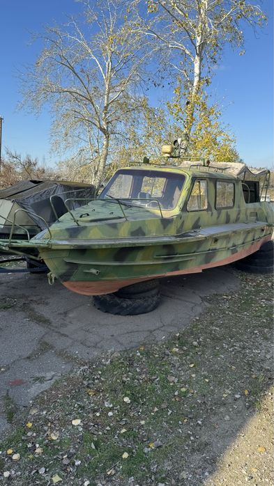 Катер УЗВ-622-К. Сделано Мотор-Січ.