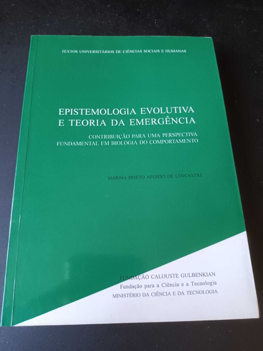 "Epistemologia Evolutiva e Teoria da Emergência" por Maria Lencastre