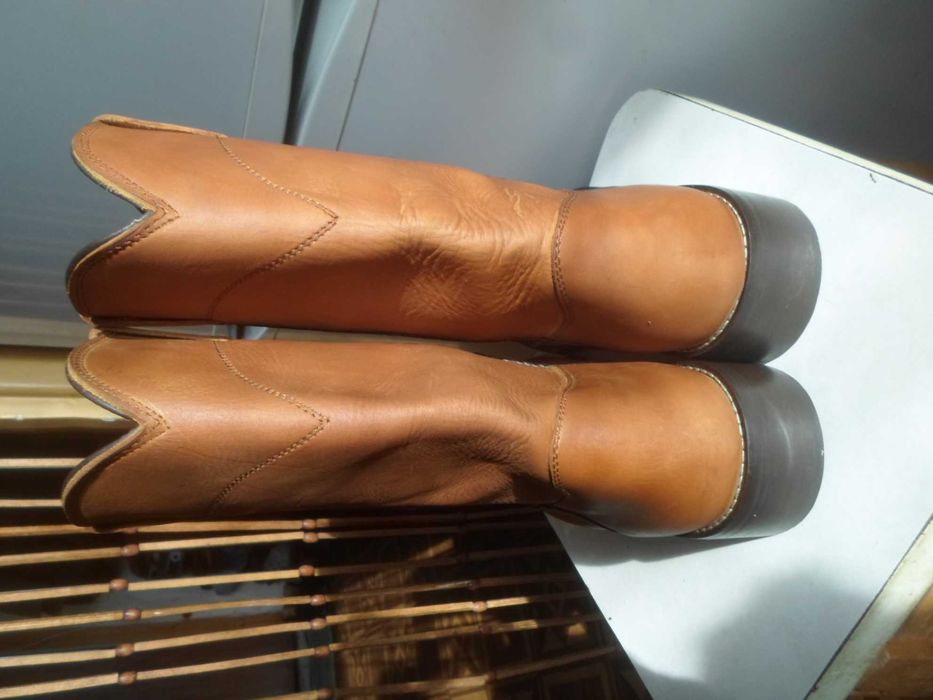 Ботинки/сапоги байкерские кожа