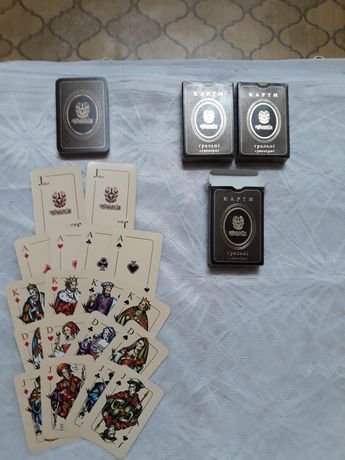 Карты Игральные Сувенирные Покерные Таврия