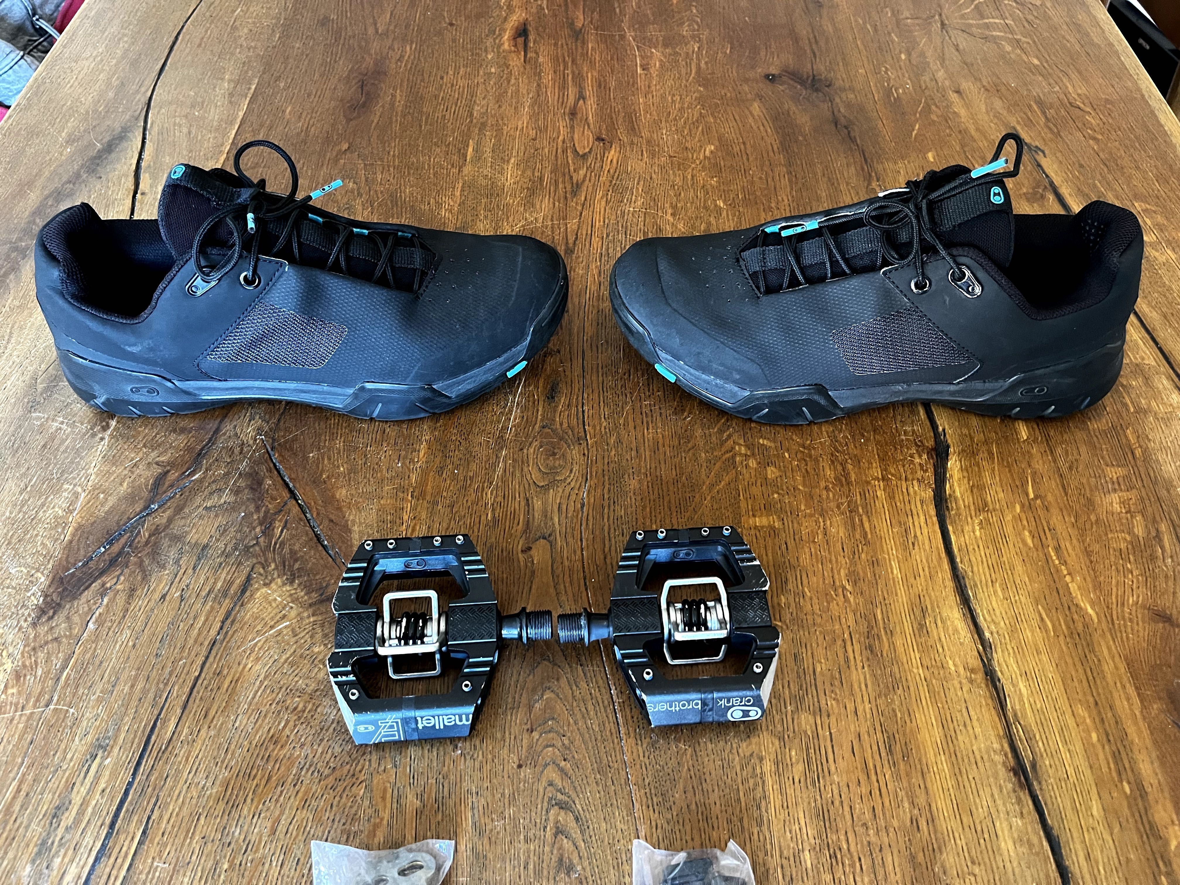 Crankbrothers Mallet Enduro Lace CLIP-IN Shoes + Mallet  Pedals