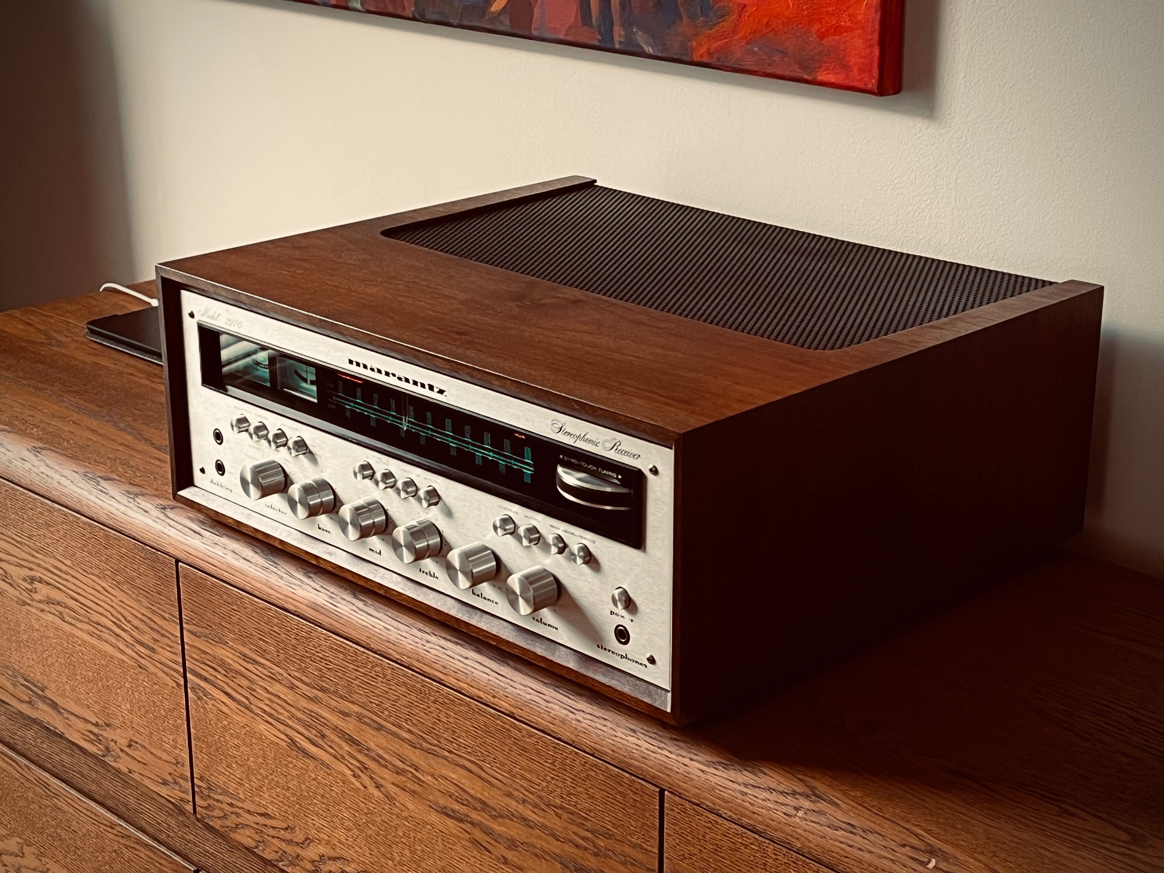 Amplituner Marantz 2270 Oryginał 1974r. "Lampowy" Tranzystor!