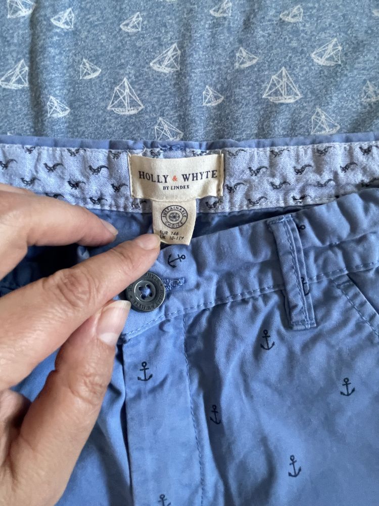 Zestaw chłopięcy na Lato 146-152 spodenki szorty koszulki t-shirty H&M