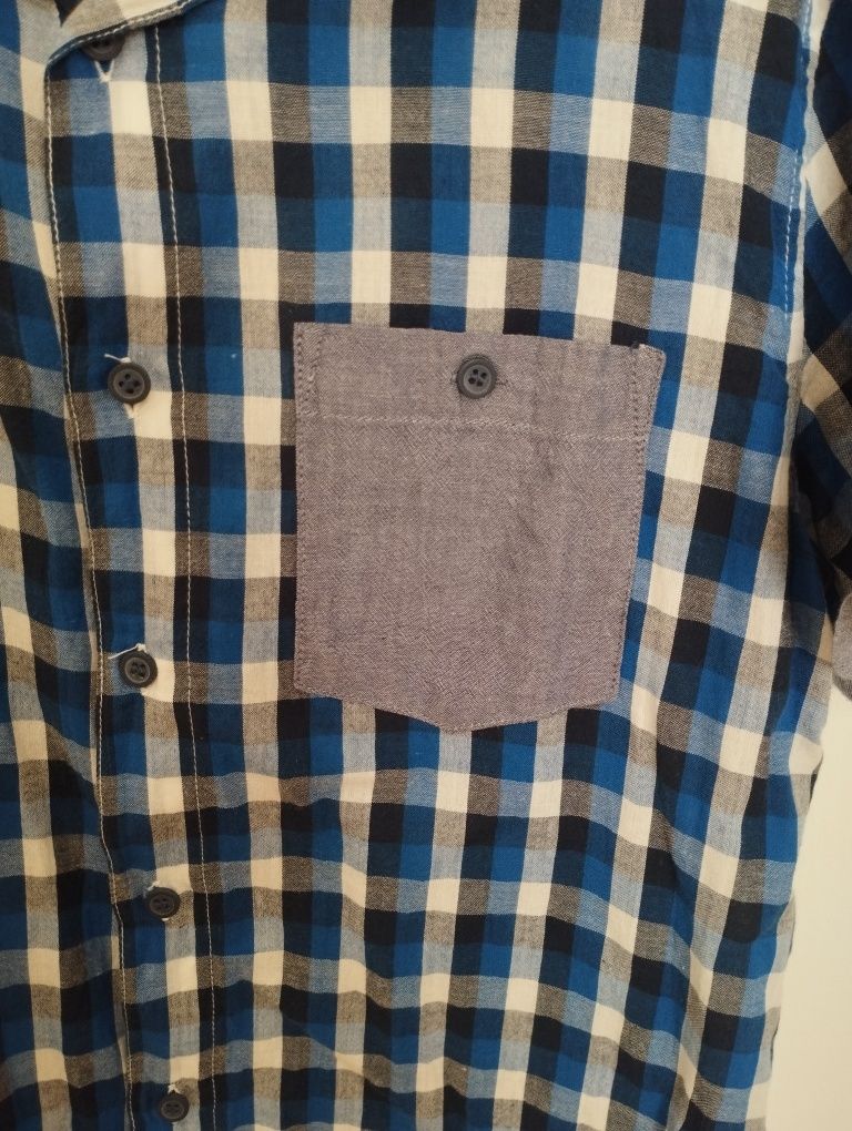 Camisa de manga curta homem