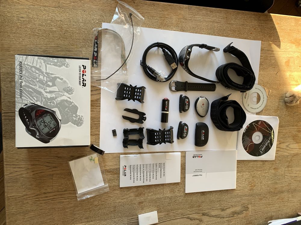 Zegarek sportowy Polar RS800CX Pro team edition + czujniki