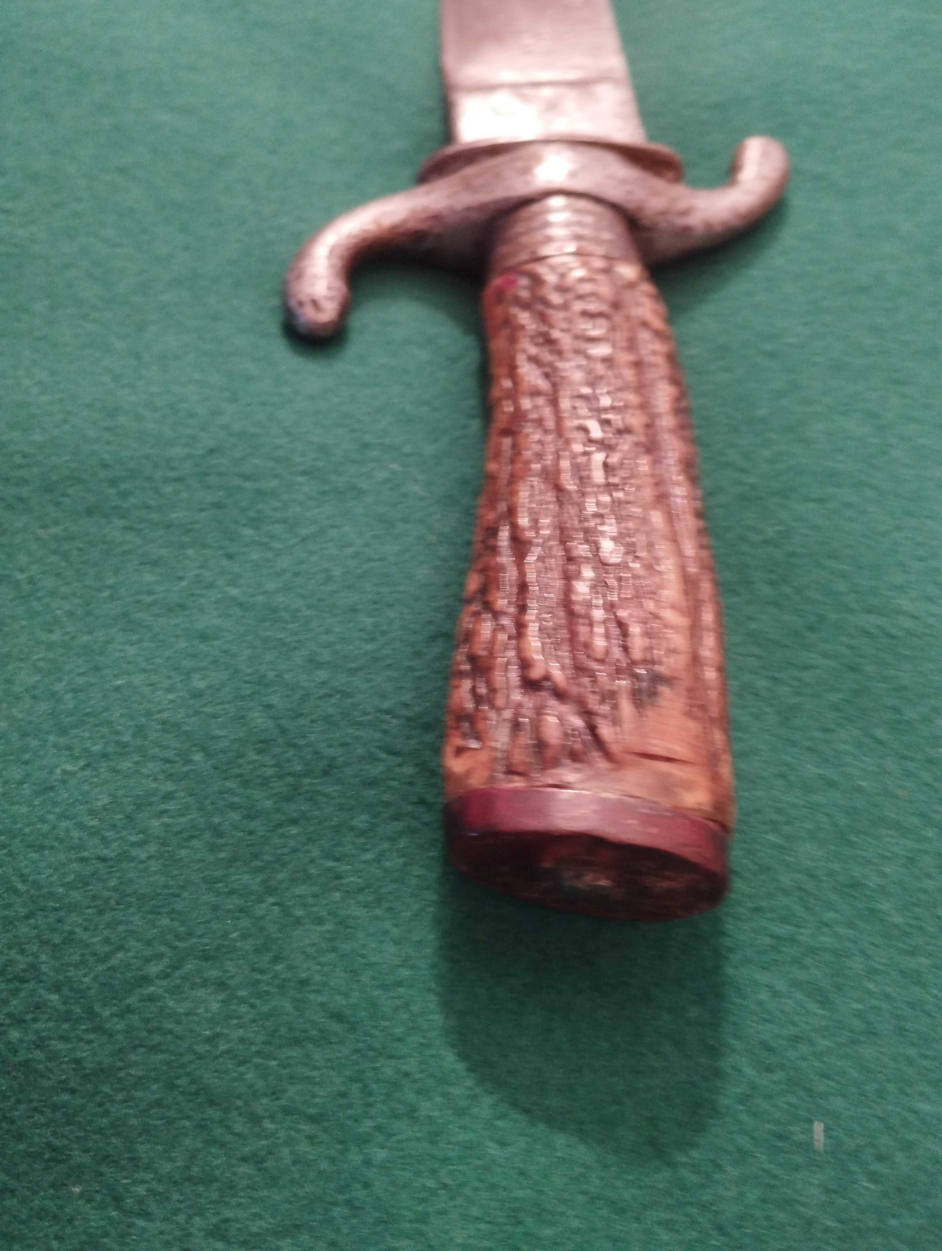 Adaga de Caça Alemã  Hirschfanger do século XIX
