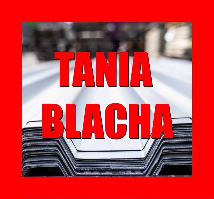 Blacha trapezowa szary podkład RAL 9006 Na Dach Garaż Stodoła Kurnik