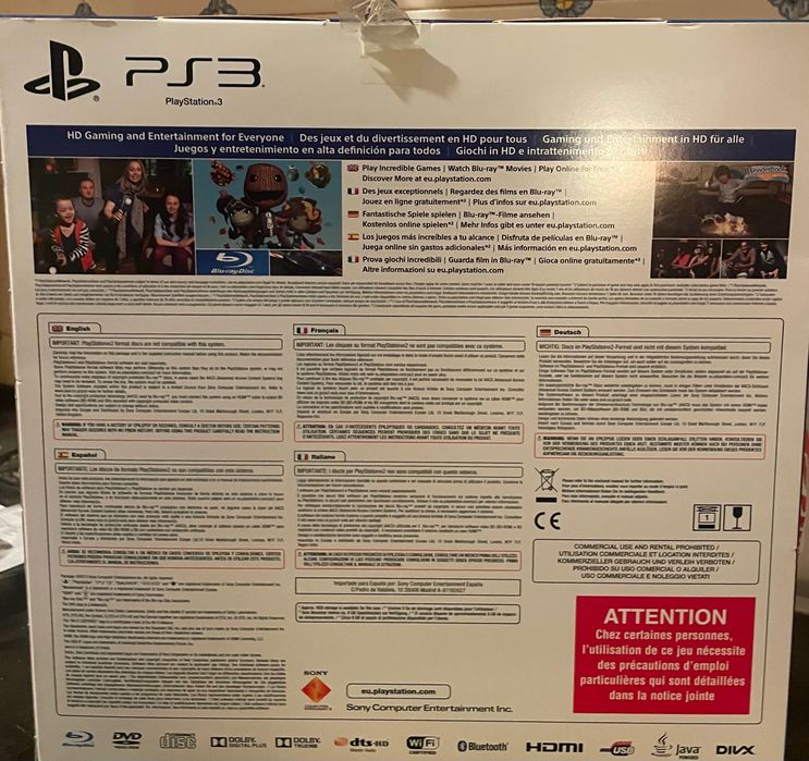 PS3 consola de jogos