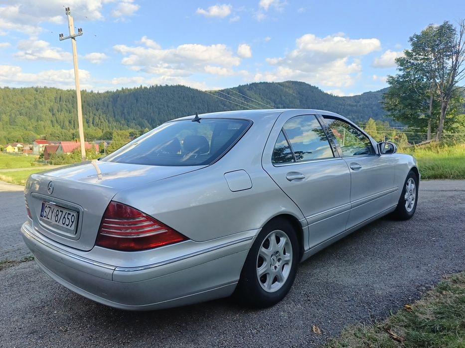 Mercedes 320CDI S-klasa W220 polift 204 km Bez rdzy