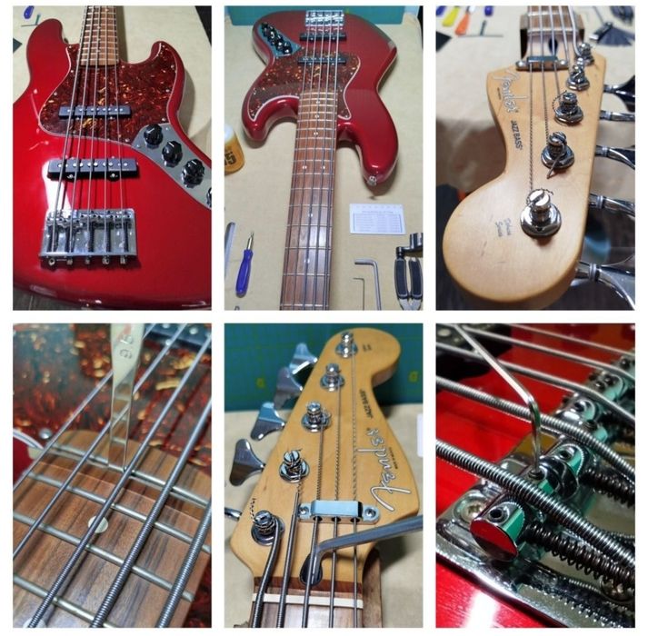 Ремонт гитары, настройка Электрогитара,басс гитара