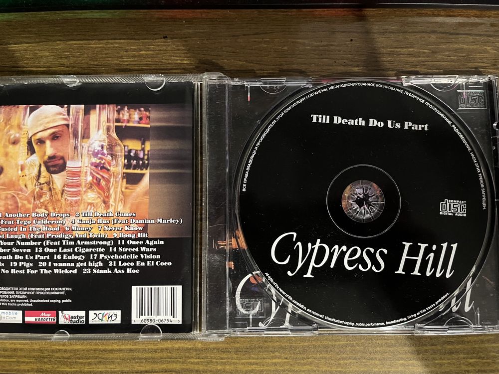 Cypress Hill лицензионный диск