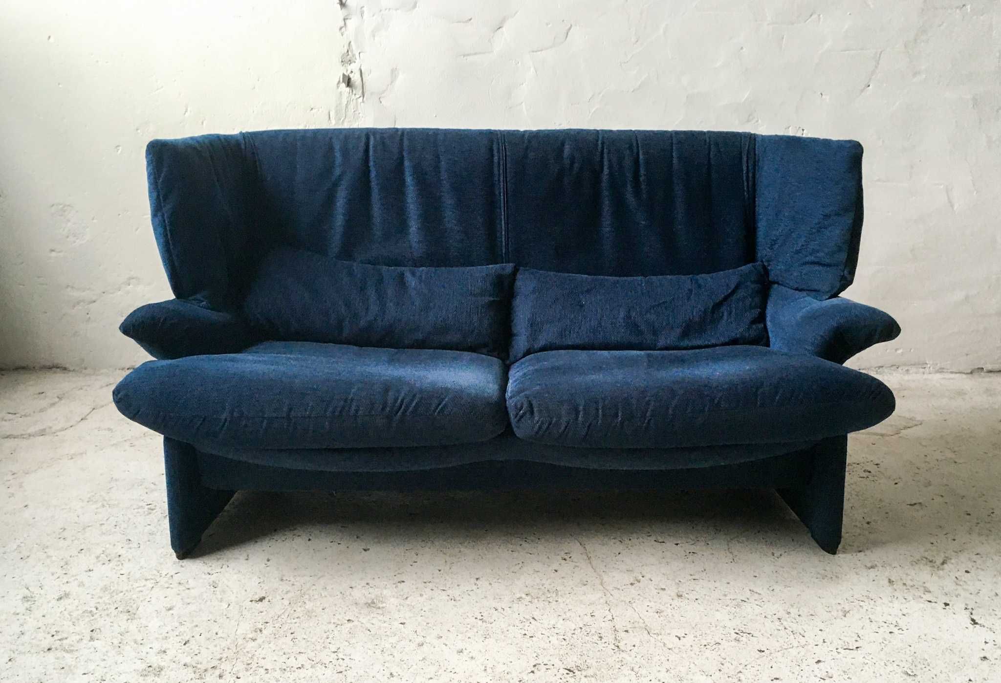 Cassina włoska sofa Portovenere proj Vico Magistretti lata 80 vintage