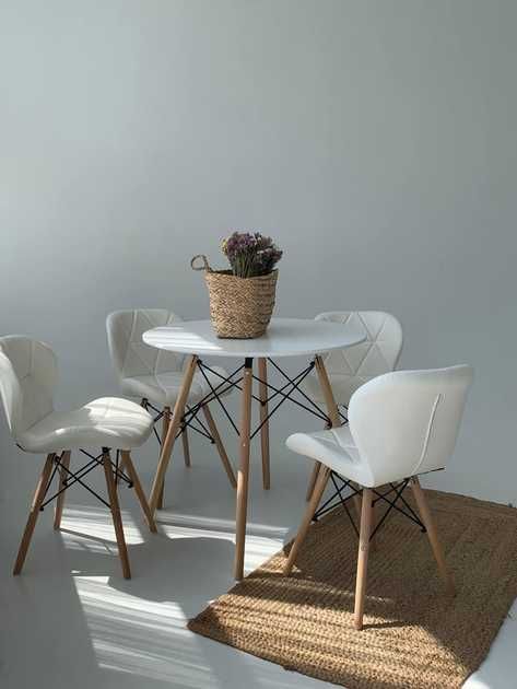 Обідній комплект для кухні стіл + 4 стільці