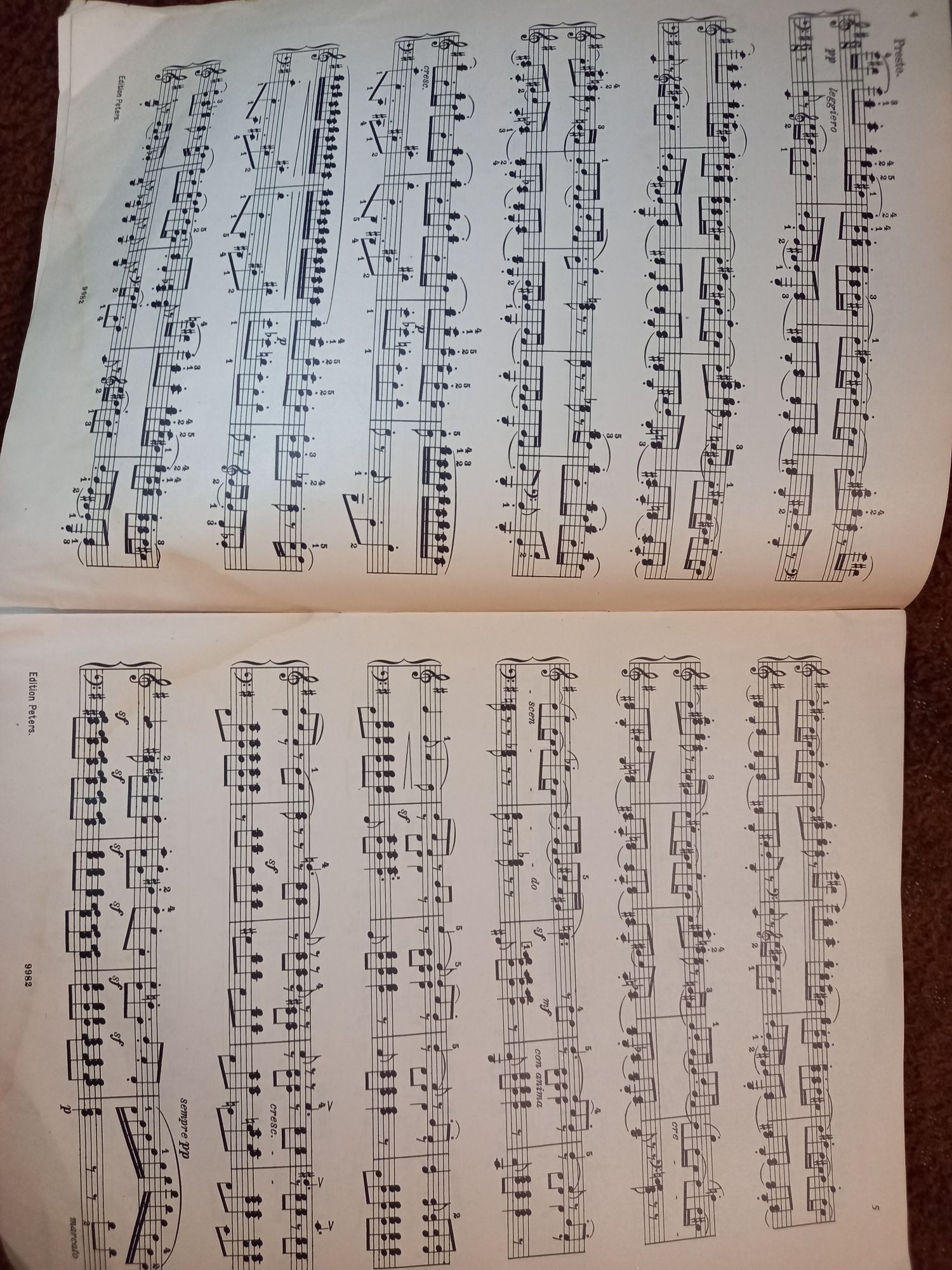 Ноты Мендельсон Mendelssohn Edition peters книга петерс ноти 1704f 14