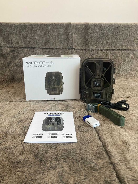 Фотопастка Suntek WiFi940Pro-Li-battery (Bluetooth, 4К, 36 МП, night)