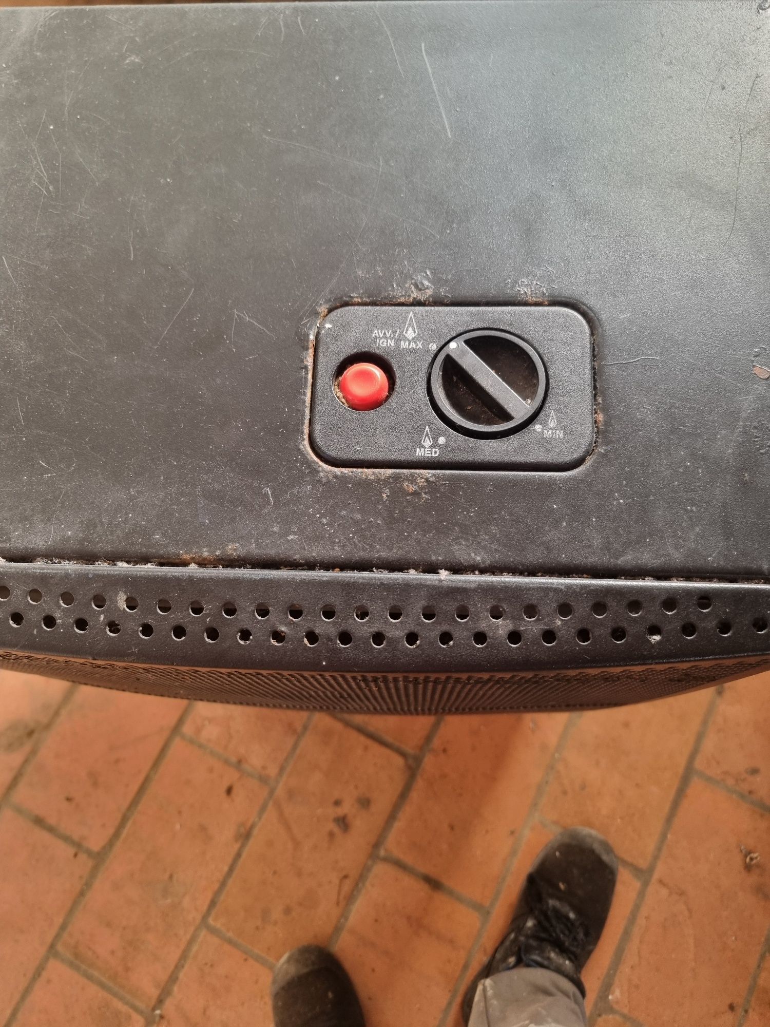 Aquecedor a gás  c/garrafa