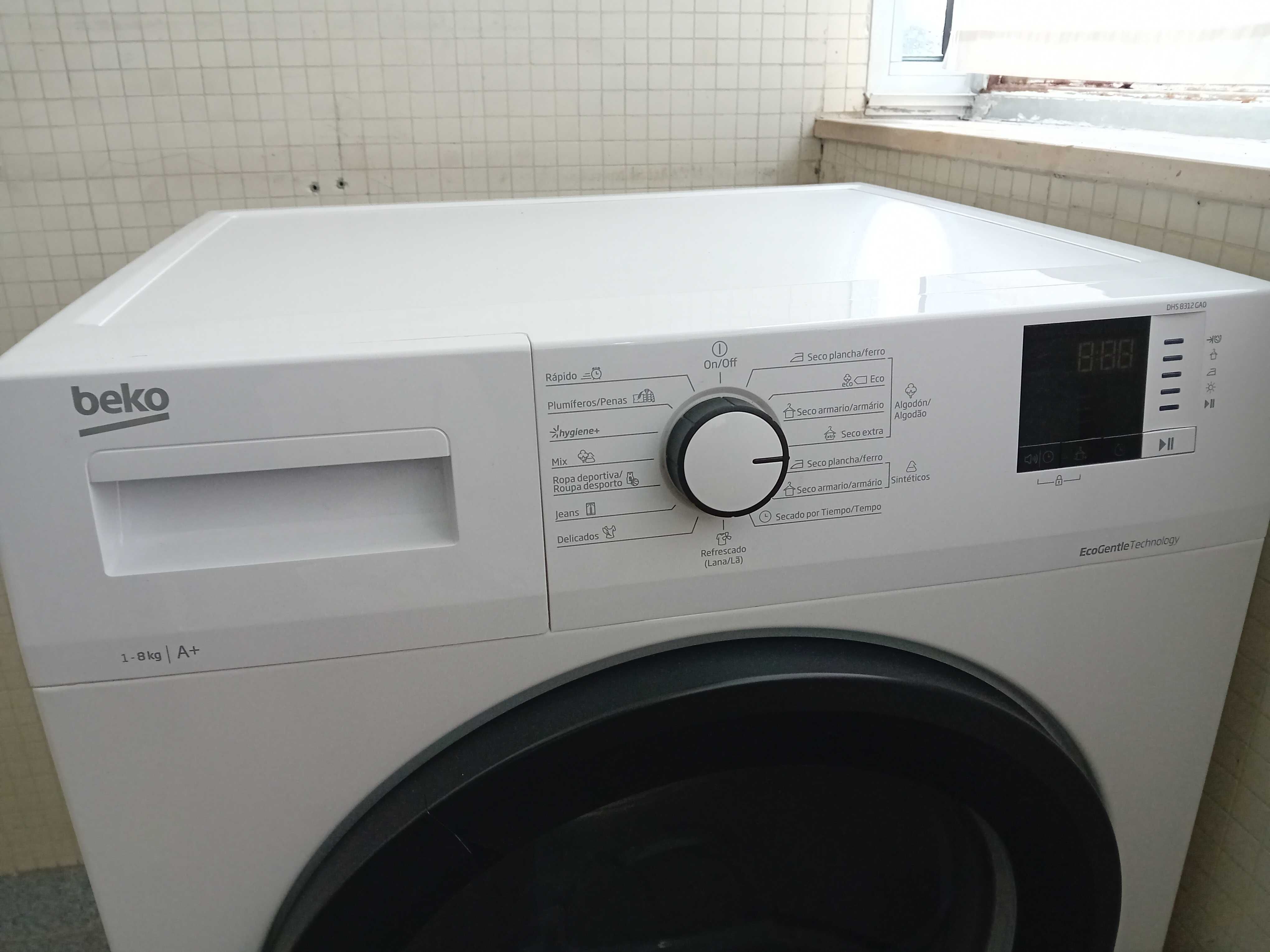 Máquina secar roupa Beko DHS8312GA0