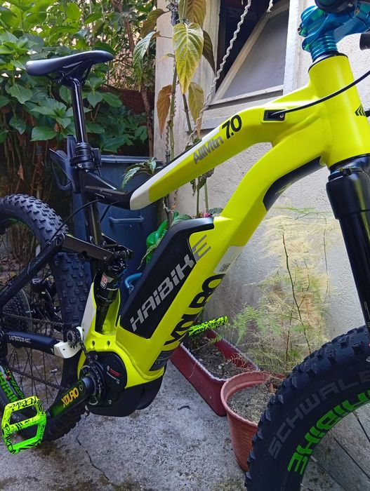 Bicicleta elétrica marca HAIBIKE  7.0 allmnt