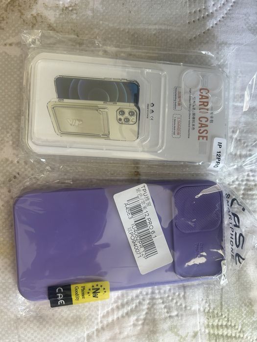 Capa e película para iPhone 12 Pro - 5€ cada