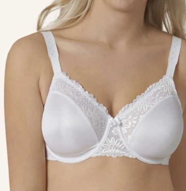 Biustonosz Triumph Ladyform Soft W 85G minimizer, nowy, biały