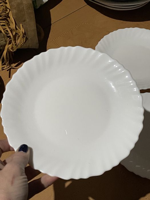 Cztery talerze deserowe Luminarc Feston