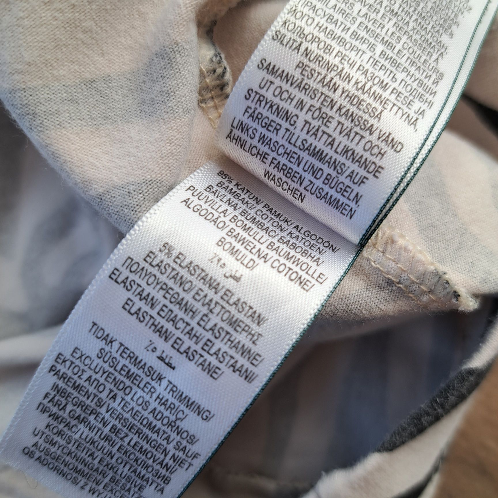Dziewczęce legginsy flare zebra Marks&Spencer, rozmiar 152