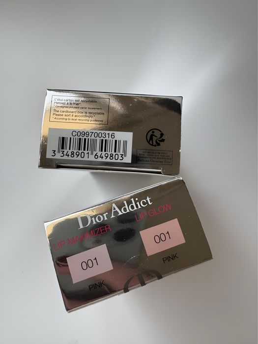 Набір Dior бальзам 001 блиск 001