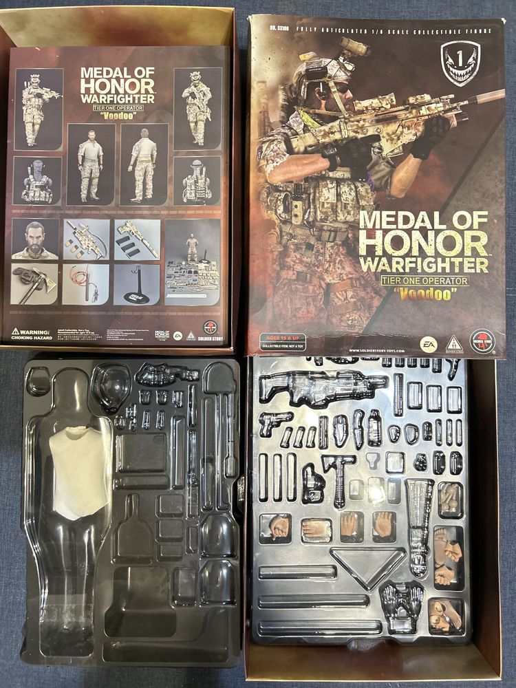 Soldier Story Medal Of Honor Navy SEAL Tier One Operator Voodoo 1/6