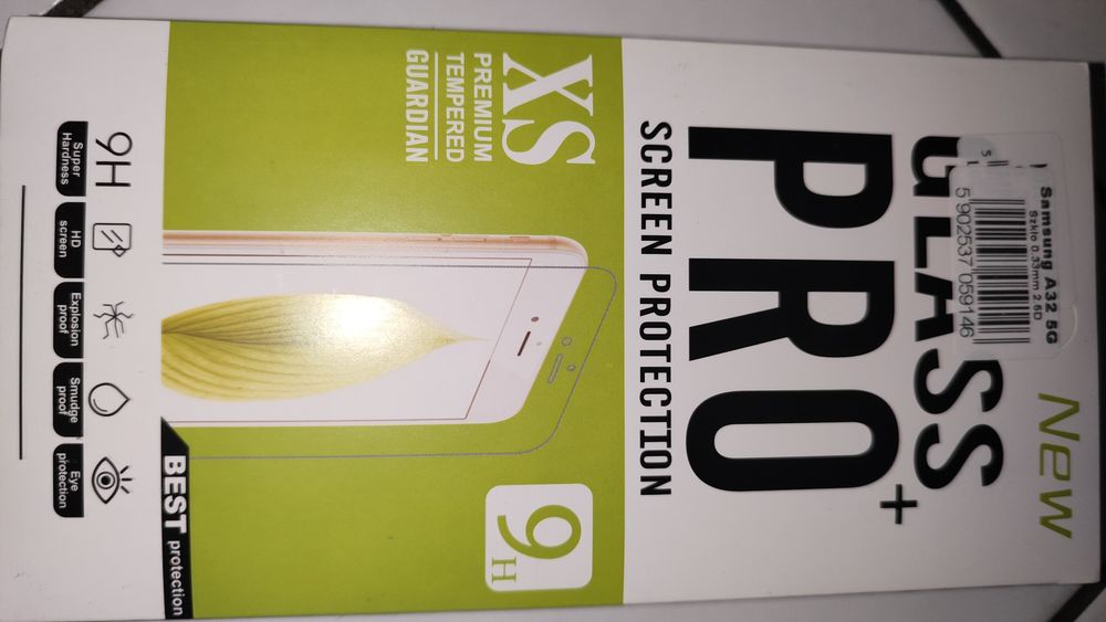 Etui Brokat  + Szkło hartowane 9H do Samsung Galaxy A32 5G