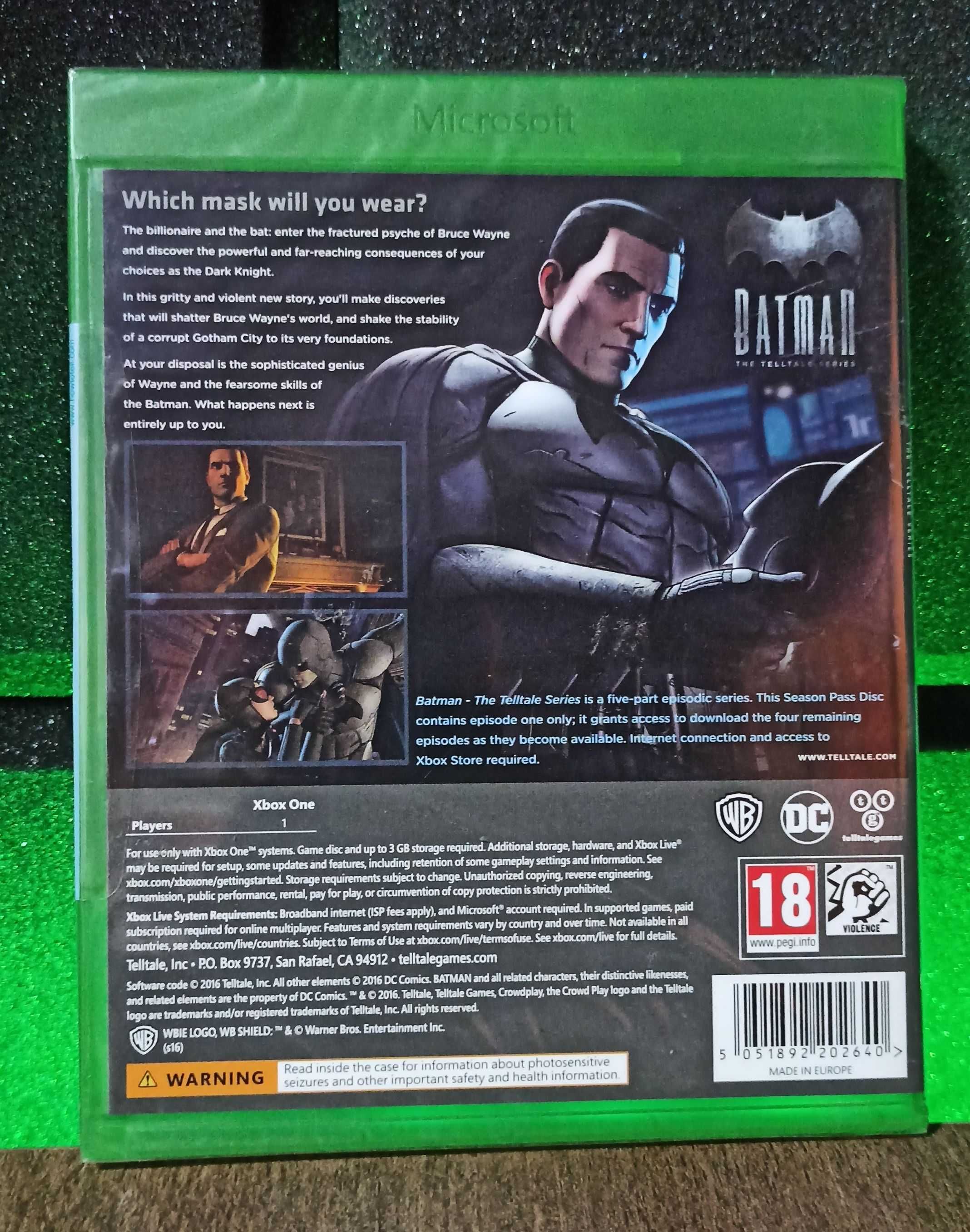 Batman: The Telltale Series Xbox One S / Series X - przygodowa