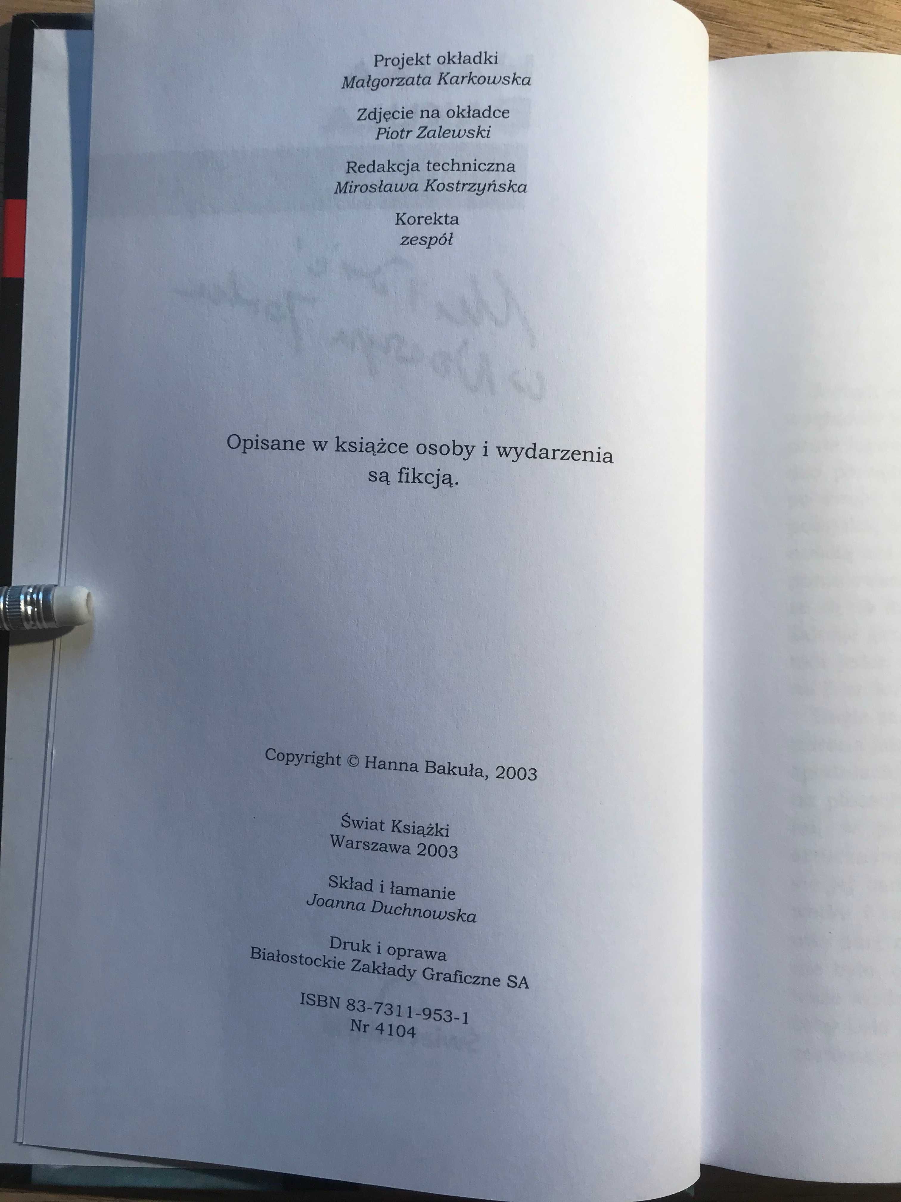 Hanna Bakuła Idiotka Miłość w Nowym Jorku