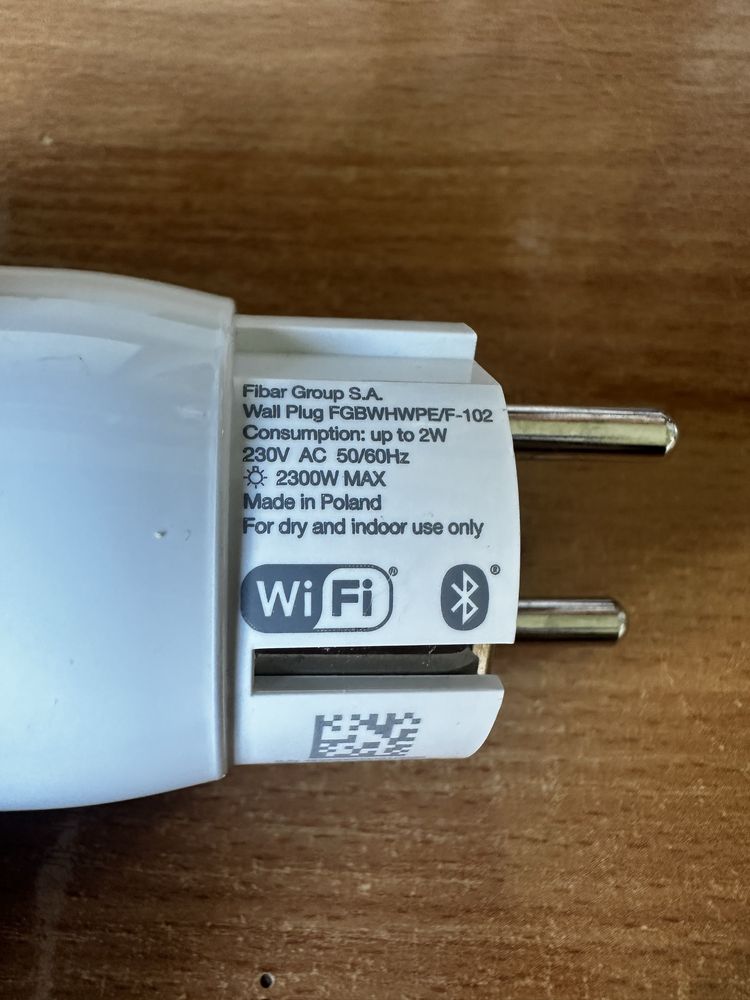 Fibaro Wall Plug FGBWHWPE/F-102 wtyczka sprawna