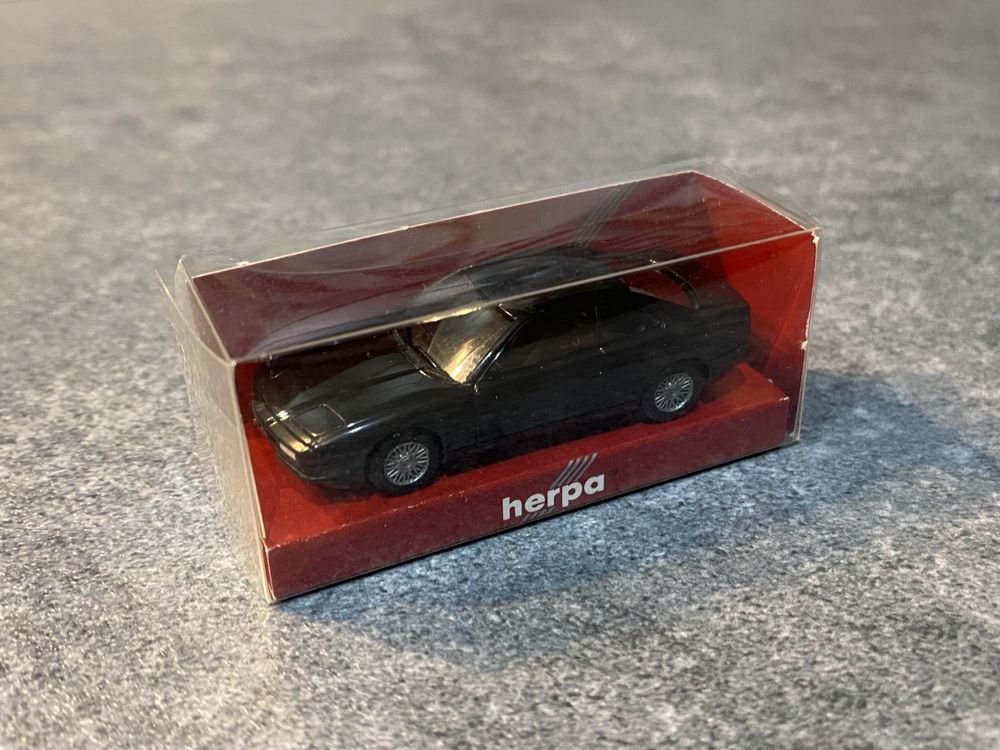 Bmw e31 850i black 1:87 Herpa nowe