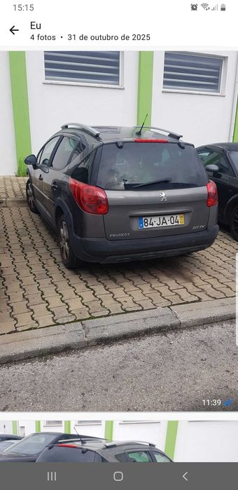 Peugeot 207 sw vendo acidentado