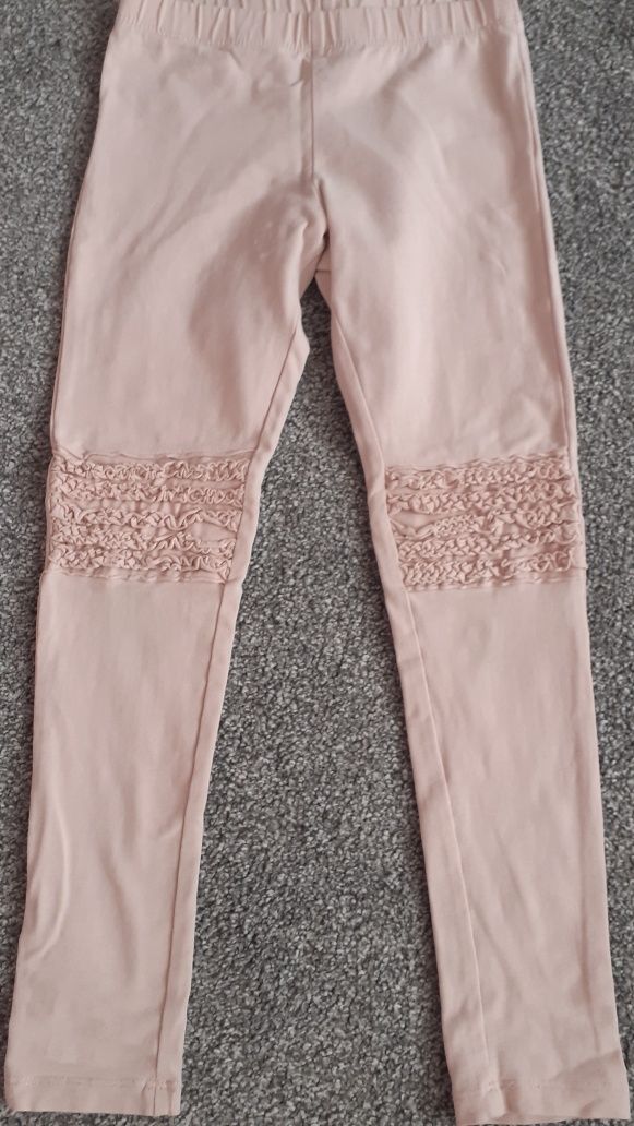 Legginsy dziewczęce 122-128