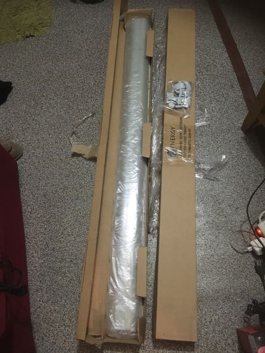 Поодам новый светильник влагостойкий квант 126.6 х 12.5 х 9.4 см