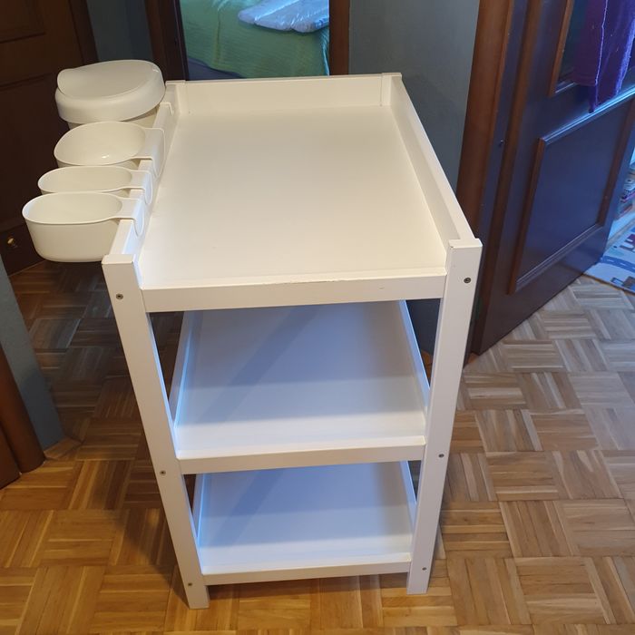 Przewijak biały wolnostojący