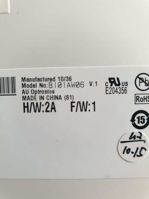 Matryca 10,1 AU OBTRONICS