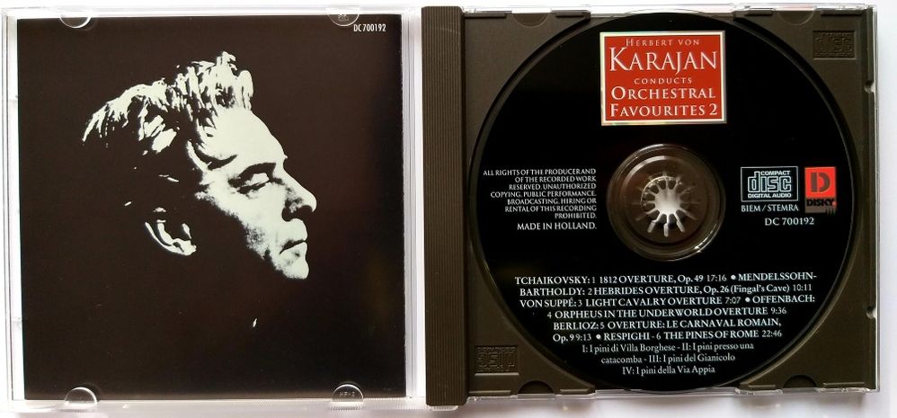 Karajan Orchestral Favourites 2 1996r