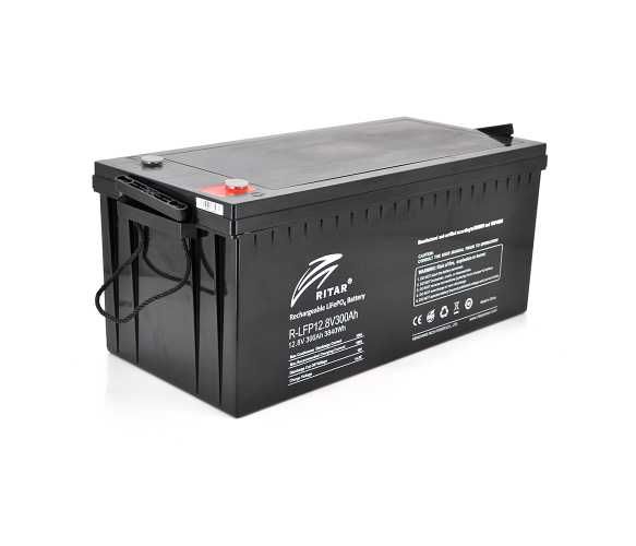Акумулятор Ritar LiFePO4 12,8V 300Ah (3840Wh) BMS-100А