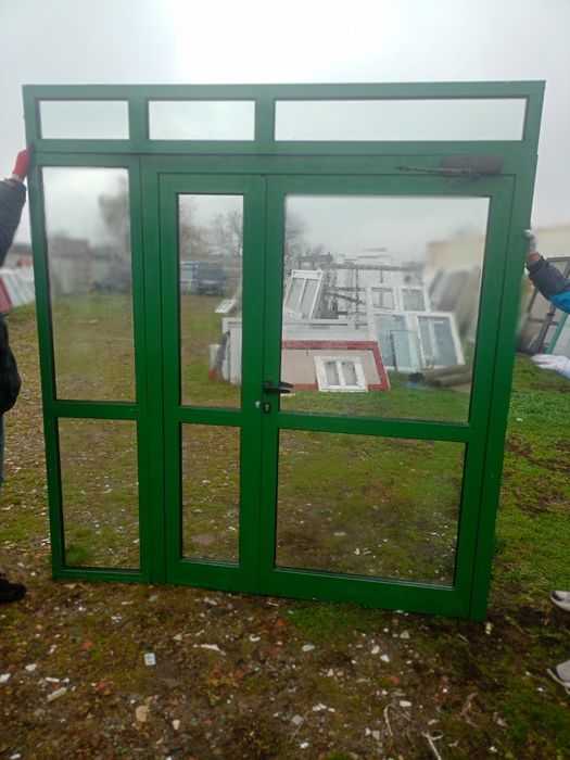 Drzwi aluminiowe używane z Niemiec super stan dostawa gratis cały Kraj