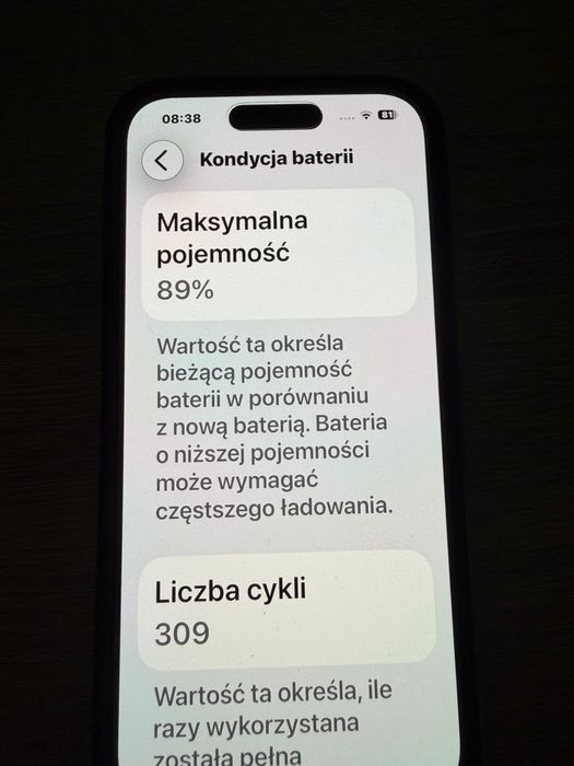 iPhone 15 Pro 128GB w idealnym stanie