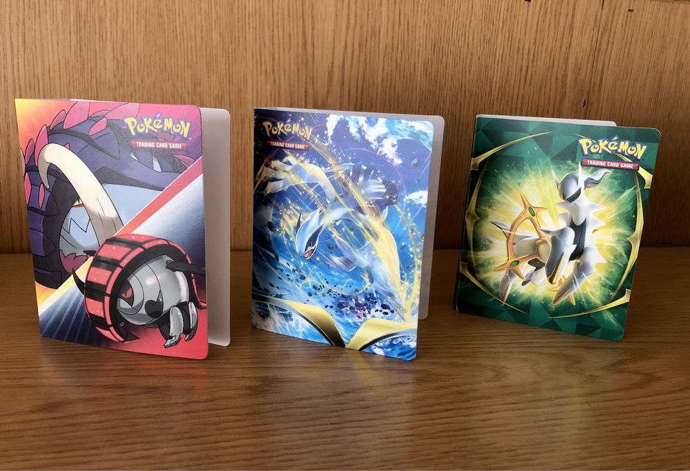 Mini Arquivadores Pokémon ( 60 Cartas )